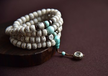 【星月】天然海南星月菩提108顆佛珠念珠