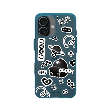 iPhone 17 Clear (相機按鈕) 夜幕藍 - 奧樂雞 Ology - 星球