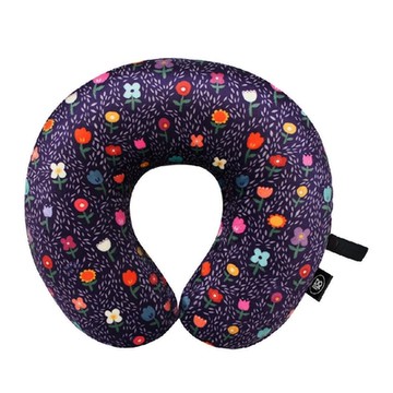 《DQ》U型護頸記憶枕-花園-- 午睡枕 飛機枕 旅行枕 護頸枕 U行枕