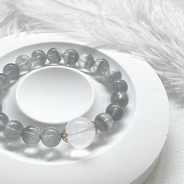 白兔毛x灰兔毛手串