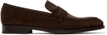 Ferragamo 棕色 Penny 乐福鞋