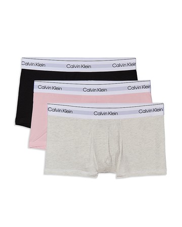 Calvin Klein Low Rise Trunks, Pack of 3