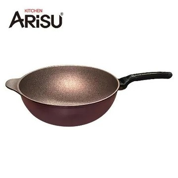 【韓國Arisu】INFINITY系列 32cm不沾深炒鍋