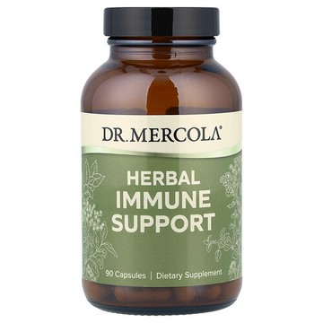 Dr. Mercola, 草本機體抵抗支援，90 粒膠囊