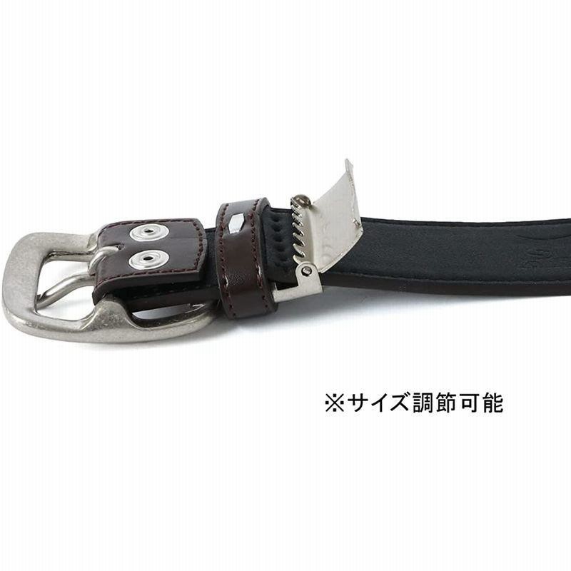 Levi's リーバイス PUレザー ハトメベルト ブラック - 通販