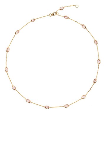 Swayta sha - 18kt yellow gold morganite necklace - women - 18kt Yellow Gold/Morganite - One Size - Pink