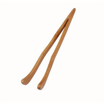 茶夾 竹制茶夾茶道零配茶道配件手工夾子竹木茶杯夾茶具鑷子