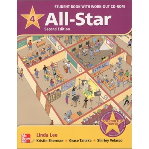 All Star 4：Student Book（with CD-ROM）Linda Lee