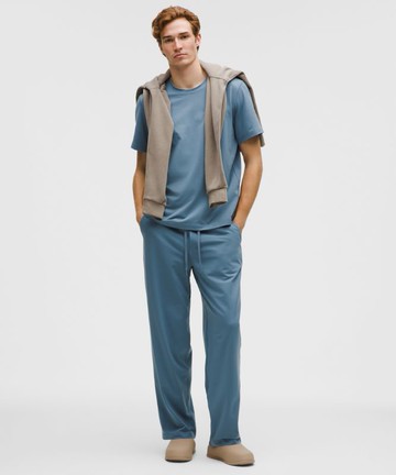 Soft Jersey Classic-Fit Pants Regular Size Large