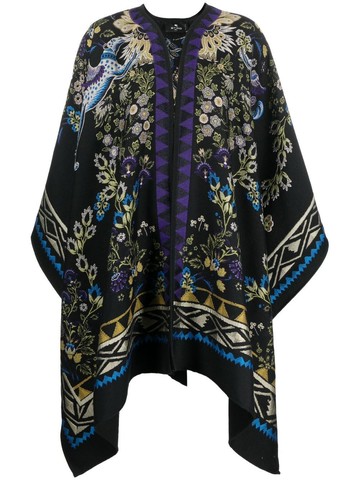 Etro Jacquard Cape