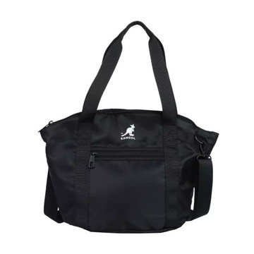 KANGOL 側背包 黑色 袋鼠 手提包 小托特 6555172020