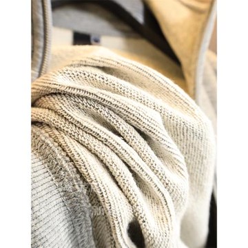 基礎款！經典高克重毛圈！春季男士純色全棉純色立領時尚衛衣開衫