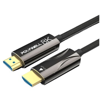 POLYWELL 寶利威爾 HDMI 8K AOC光纖線 2米~50米 4K144 8K60 UHD 工程線 PW15-W60-R002  2m  1條