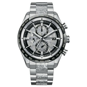 CITIZEN 星辰 ATTESA AT8284-61A 隱耀款 電波對時鈦金屬光動能潮流腕錶 灰 42.0mm｜樂天領券現折★全館特惠中★指定刷卡回饋10%
