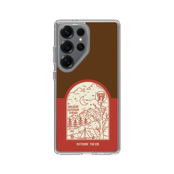 Galaxy S25 Ultra Clear 透明 - KID - 夜宿露營KID