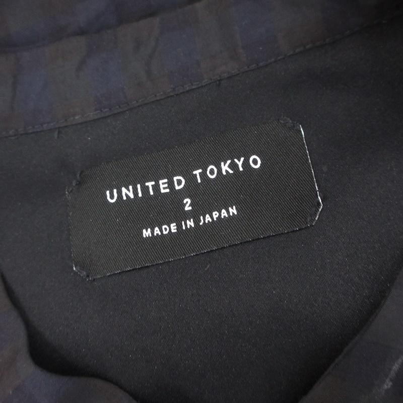 UNITED TOKYO ユナイテッド トウキョウ カンフーシャツ 半袖シャツ