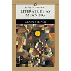 Literature As Meaning (Paperback)