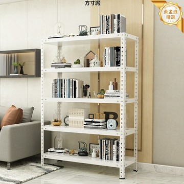 【承重防鏽】角鋼貨架 置物架 儲物架 倉庫架 多層鐵架 加厚鋼材 可自由組裝 家用倉儲超市陽臺通用