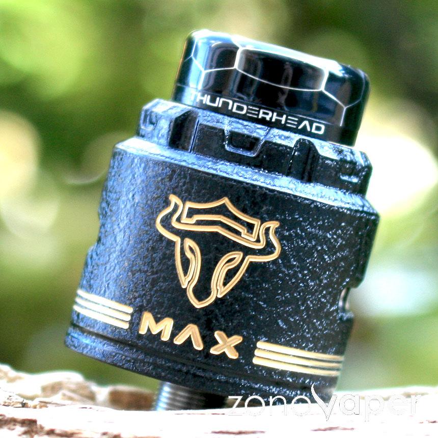 HunderHeadサンダーヘッドCreations Tauren Max RDA Atomizer Brass Black