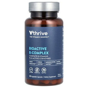 Vthrive, 生物活性 維生素 B 群複合物，60 粒素食膠囊