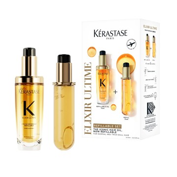 Kerastase 卡詩 金緻柔馭山茶花鎏光露 75ml+填裝瓶 75ml