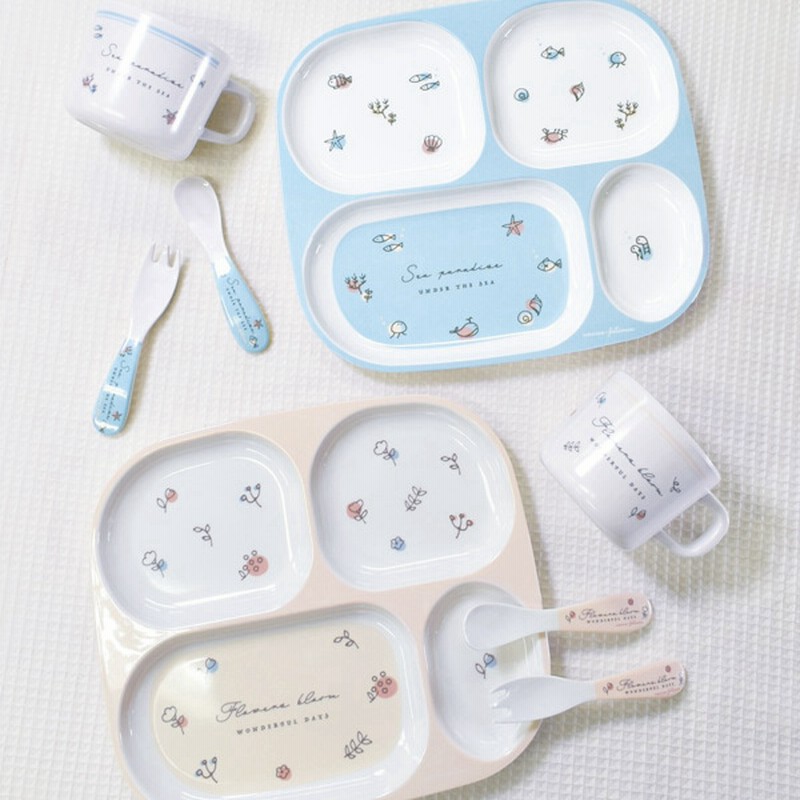 ランチプレート 仕切り皿 子ども用 Sea メラミンプレート ベビー Nenne Futurum ベビー食器 プレート 割れにくい メラミン 食器 ランチ パステルカラー 子供用 こども用 通販 Lineポイント最大get Lineショッピング