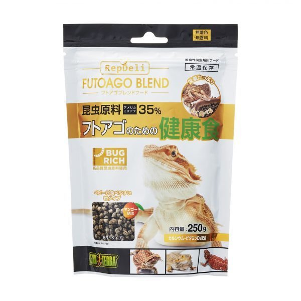 フトアゴブレンドフード250g GEX(ジェックス) 爬虫類 両生類 エサ フード ごはん 昆虫食 フトアゴヒゲトカゲ アオジタトカゲ オニプレート  トカゲ 通販 LINEポイント最大1.0%GET | LINEショッピング