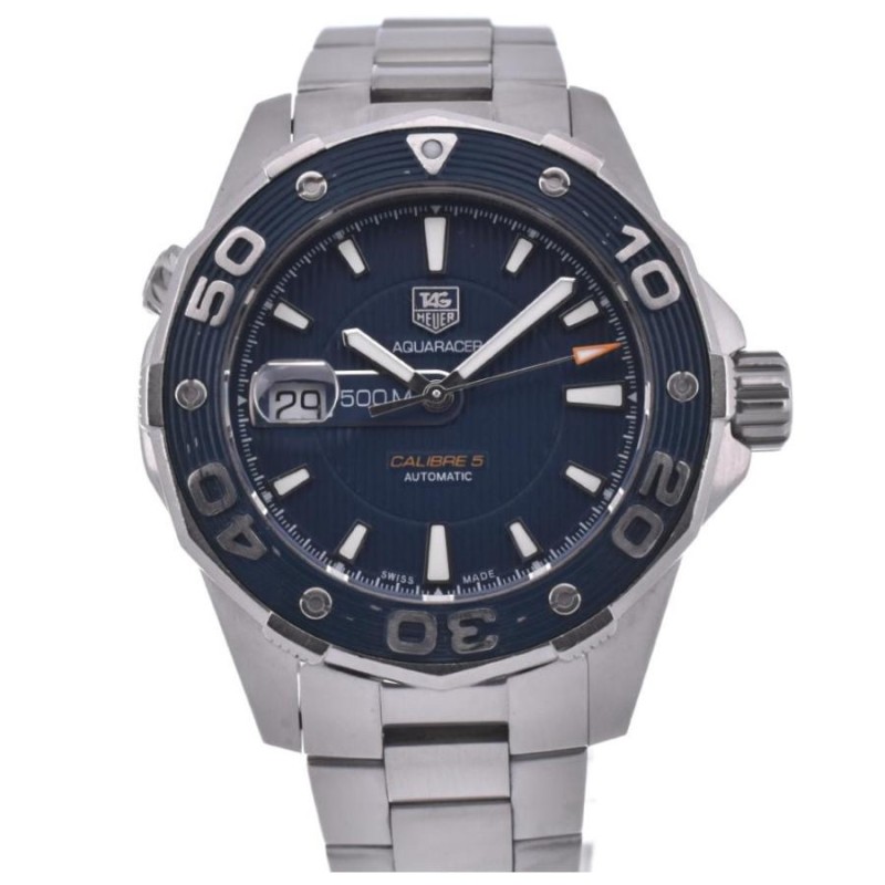 ☆良品【TAG HEUER】タグホイヤー アクアレーサー キャリバー5 WAJ2112.BA0870 自動巻き メンズ N#117785 |  LINEブランドカタログ