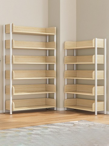 APP下單享點數9% 貨架置物架多層家用收納架子展示架客廳簡易小書架落地柜子分層架