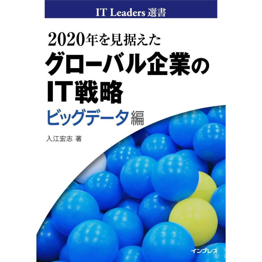 2020年を見据えたグローバル企業のIT戦略 ビッグデータ編 電子書籍版   入江宏志