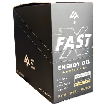 UP Sports 向上 FAST-X 能量果膠 洛神烏梅風味  450g  1盒