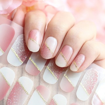 【Lunacaca凝膠指甲貼】C00973 浪漫假期 無負擔感|簡單易用|不傷