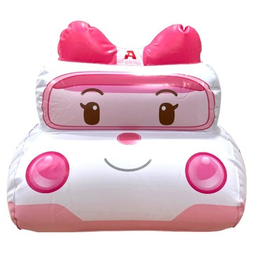 ROBOCAR POLI 波力 安寶造型泳圈  粉色  1個