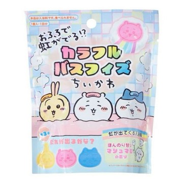 | 現貨|  日本正版 ちいかわ 吉伊卡哇 彩虹泡澡球（全3種）🛁 吉伊 小八 烏薩奇 隨機出貨