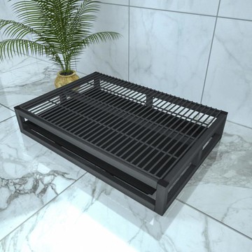 狗廁所中小型犬抽屜式漏便清理防外濺可拆洗寵物狗尿盆便盆不濕腳 幸福驛站