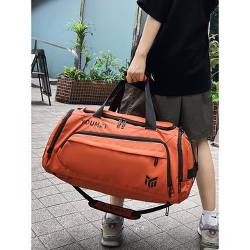 短途旅行包男手提行李袋大容量雙肩背包女干濕分離運動防水健身包