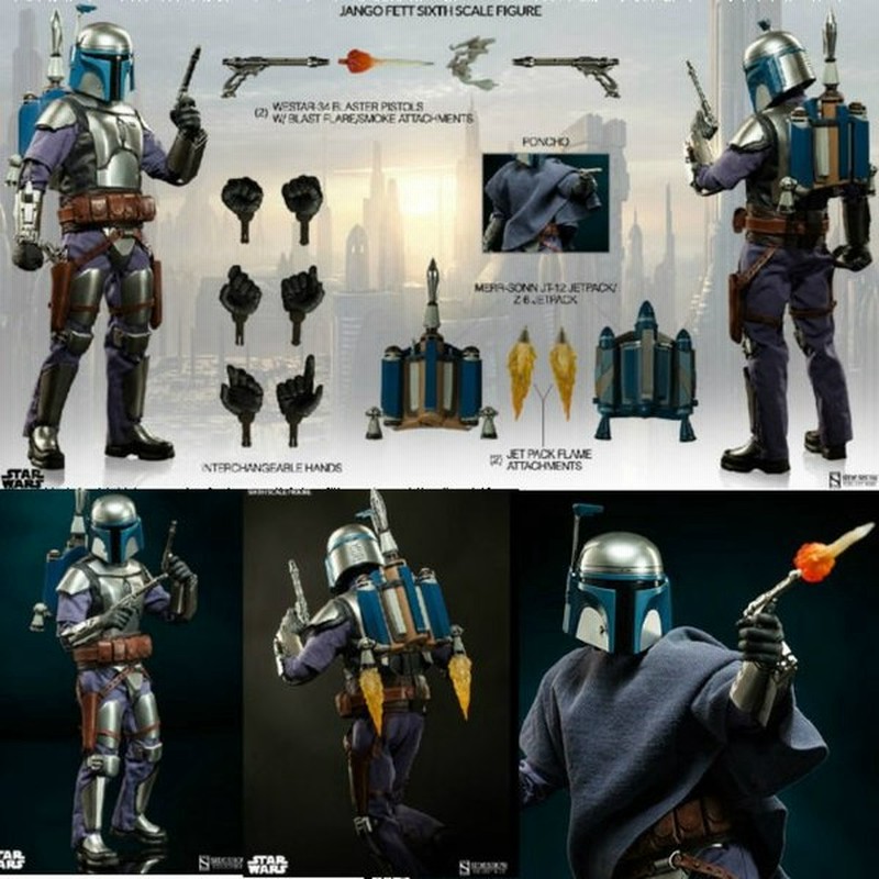 新品即納 Fig スカム ヴィラニー オブ スター ウォーズ ジャンゴ フェット フィギュア サイドショウ 通販 Lineポイント最大0 5 Get Lineショッピング