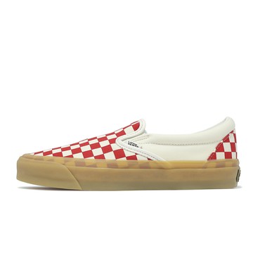 Vans 休閒鞋 Lx Classic Slip-On 98 男鞋 女鞋 米紅 PREMIUM 棋盤格 懶人鞋 VN000E96BOP