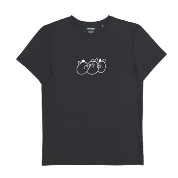 機能圓領Tee｜時薪一加侖鮮奶｜被愛夾擊中(單色) #R20013D045