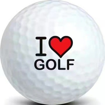 廠家直銷批發合成橡膠高爾夫球 雙層GOLF高爾夫練習球 鑫弘-戶外運動