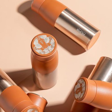 MOMO虎保溫杯女生高顏值便攜隨行水杯子316不銹鋼送生日禮物男士