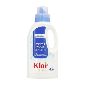 德國 Klar 溫和細緻洗衣精 500ml 衣物清潔 居家用品 附發票現貨 ｜換季推薦⚡專櫃保養 初秋彩妝 品牌香氛 【心心哈德】
