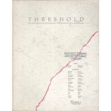 Threshold Volume 4 -9780847854547 絕版英文設計書 [建築人設計人的店-上博圖書]