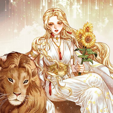 獅子座貼紙 (6色)