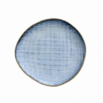 Homely Zakka 日式復古深海窯變陶瓷餐盤碗餐具_10吋淺盤