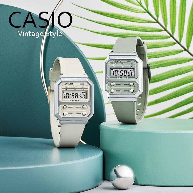 評判 カシオ CASIO A100WEF 樹脂バンド 海外モデル 日本未発売カラー