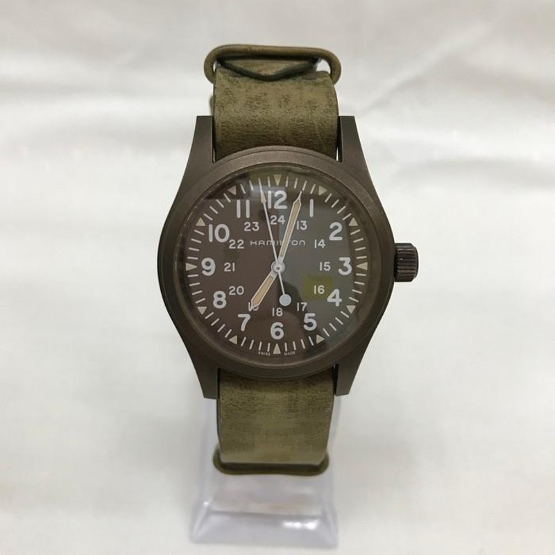 中古】HAMILTON カーキフィールド メンズ 腕時計 H694490 自動巻き SS  
