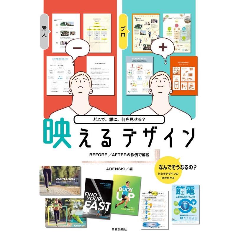 映えるデザイン どこで,誰に,何を見せる BEFORE AFTERの作例で解説