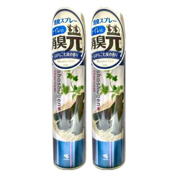 KOBAYASHI 小林製藥 消臭元浴廁用除臭噴霧 (280ML/木炭香)  2瓶