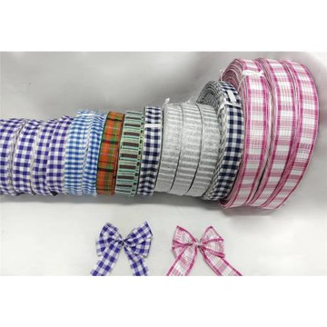 【整箱販售】格子/條紋織帶25MM/38MM/粉白色/紫色/橘綠咖色/聖誕/萬聖節/緞帶批發/蝴蝶結/緞帶王/包裝緞帶